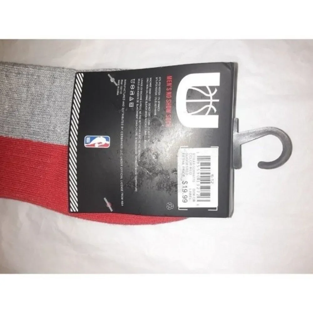 NBA brand Chicago Bulls 3 pack low cut socks